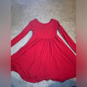 Little sleepies PLAY red dress 4T